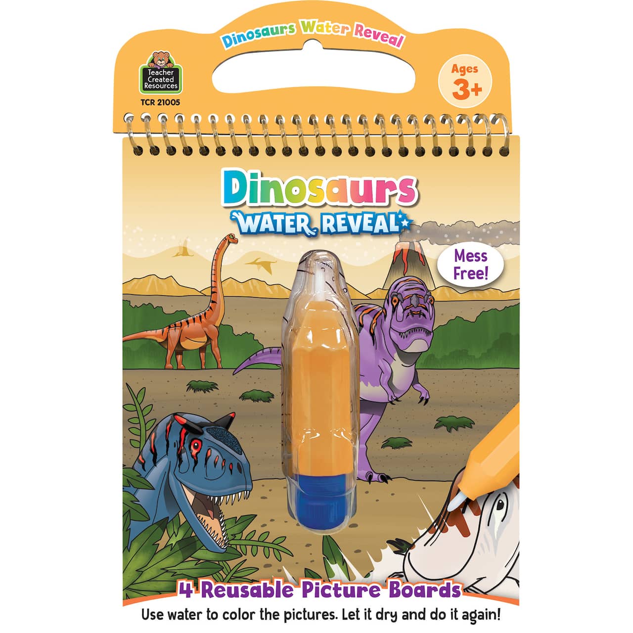 Teacher Created Resources® Dinosaurs Water Reveal Kit